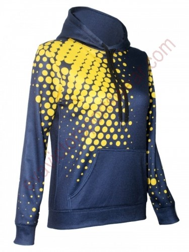 Pull Over Hoodies-Ladies Dye Sublimation