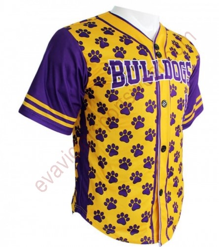 Full Buttons-Dye Sublimated Jerseys