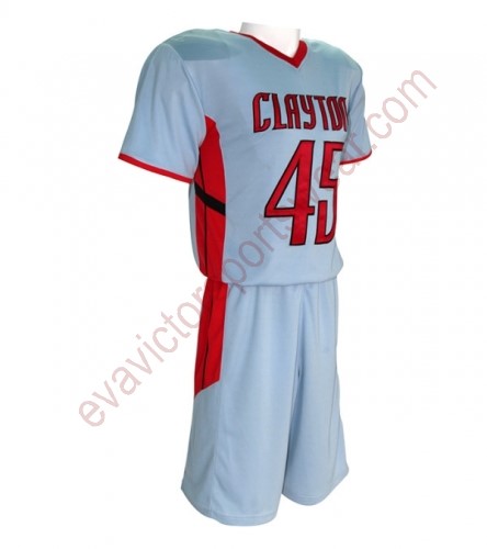 Custom Lacrosse Uniform-Tackle Twill